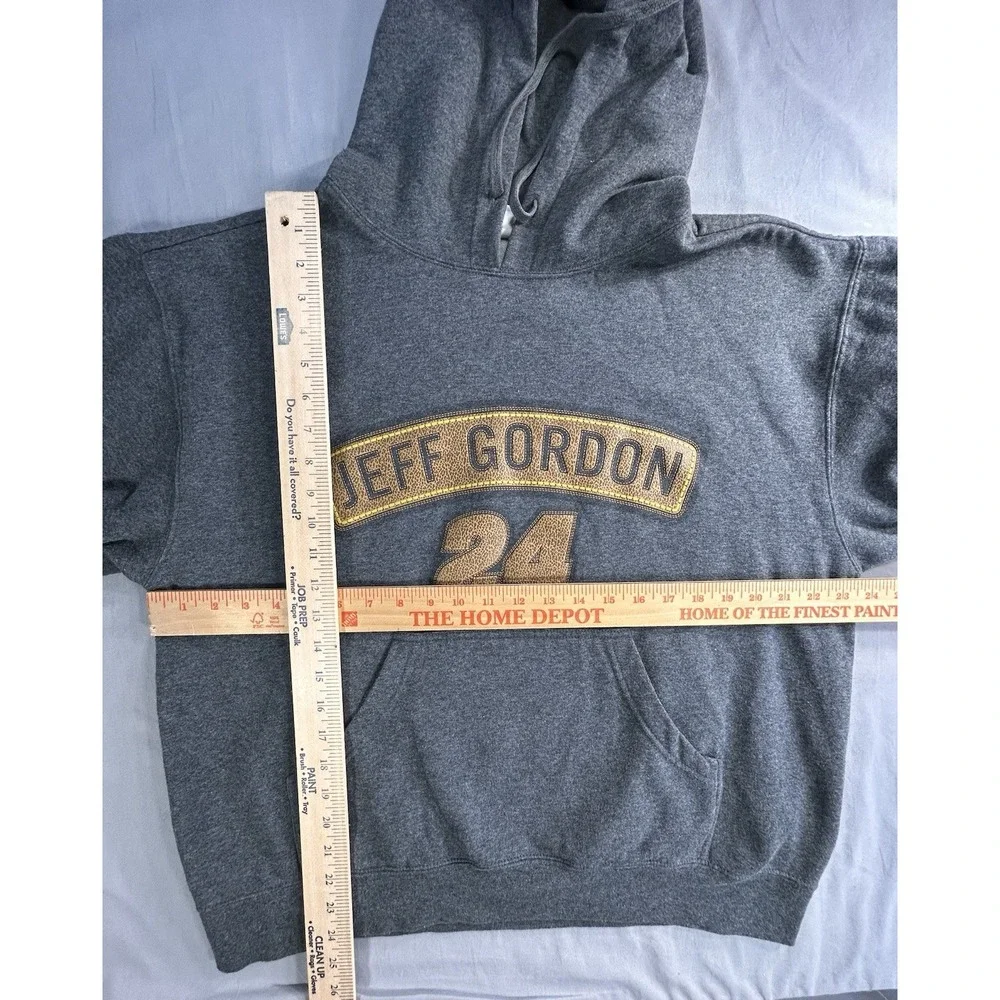 Winner's Circle Jeff Gordon Gray Hoodie Mens Size XL NASCAR Racing‎
